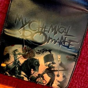 My Chemical Romance The Black Parade Tri-fold Wallet Excellent Condition Goth